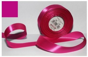 Wstążka satynowa amarantowa 6 mm 32 mb. AX06-22, Aliga
