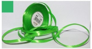 Wstążka satynowa zielona-szmaragdowa 25 mm 32 mb. AX25-32, Aliga