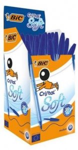 Długopis Cristal Soft, niebieski, BiC