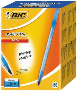 Długopis Round Stic Classic M niebieski (bez EAN na szt.), BiC