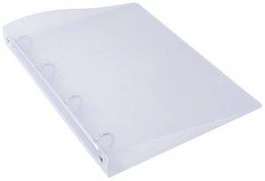 Segregator A4 PP 3cm 4R R-25 przezroczysty, Biurfol