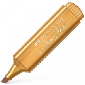 Zakreślacz Textliner 1546 metaliczny złoty (Glamorus Gold), Faber-Castell