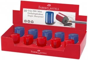 Temperówka Grip 2001 Mini czerwono-niebieska, Faber-Castell
