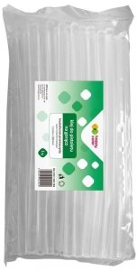 Klej do pistoletu na gorąco krystalicznie przezroczysty śr 11 x 300 mm 1kg., 538009, Happy Color