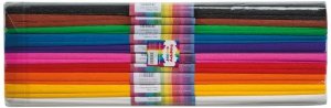 Krepina mix A 50x200cm, 10 rolek, Happy Color
