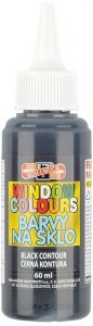 Farba witrażowa konturowa czar. 60ml 9742/16, Koh-I-Noor