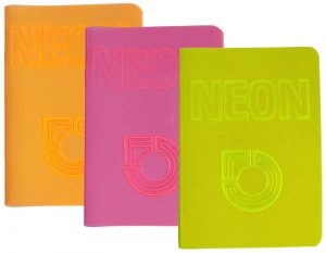Zeszyt Neon PP A5 42k 80g.linia, Koh-I-Noor