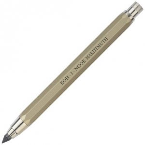 Ołówek automatyczny 5.6 mm Kubuś złoty korpus metal. 6-kąt. z temp., Koh-I-Noor
