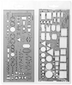 Szablon kreślarski elektro-techniczny, Koh-I-Noor