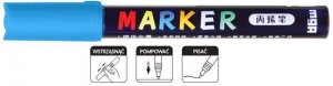 Marker akrylowy 1-2 mm, lazurowy MG APL603-34, M&G
