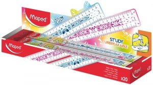 Linijka Study Niełamliwa mini Friends 20cm Maped