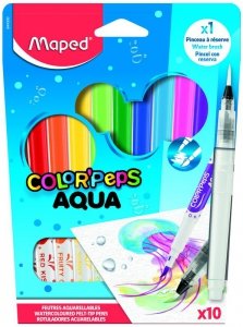 Flamastry 10-kol. Colorpeps Aqua, Maped