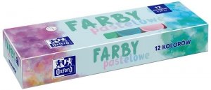 Farby plakatowe12-kol. pastelowe, Oxford