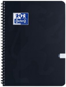 Kołonotes A4 80 k kratka Esse czarny, Oxford