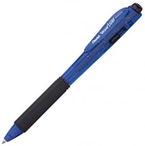 Długopis żelowy pstryk.K437CR WOW! Gel nieb. Pentel