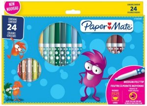 Flamastry Felt Tips 24kol. Paper Mate