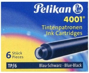 Naboje atramentowe nieb-czar. 6 szt., Pelikan