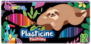 Plastelina 12-kol. Wildkid Colorino, Patio