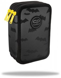Piórnik potrójny z wyposażeniem Jumper 3 Darker Night CoolPack, Patio