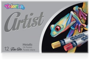 Pastele olejne 12-kol. metallic Artist Colorino, Patio