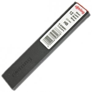 Grafity 2,0mm  RG 300 do ołówka grawitacyjnego 12 pręcików, Rotring