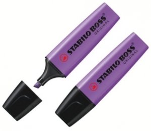 Zakreślacz Boss 70/55 fioletowy, Stabilo