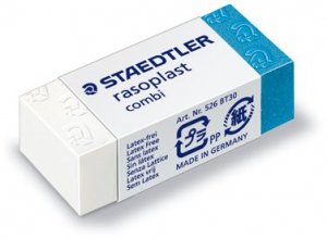 Gumka do ścierania ołówka i atramentu Duo plast, Staedtler