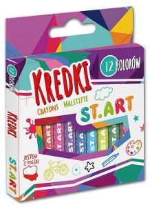 Kredki 12-kol., St.Art, St.Majewski