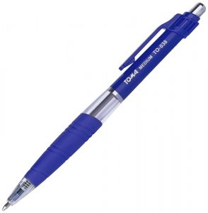 Długopis Grip niebieski 816, Toma
