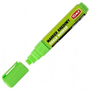 Marker kredowy końc. 8 x 5 mm zielony 291, Toma