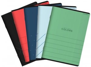 Zeszyt A5 16k. 70g kratka Colors, Top-2000