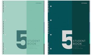 Kołonotes A5 100k 70g kratka Student Book 5P, Top-2000