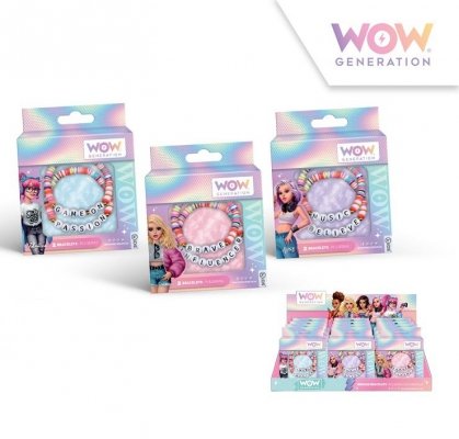 Bransoletki z przesłaniem WOW box mix wzorów WOW00008
