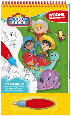 Dino Ranch. Wodne kolorowanie