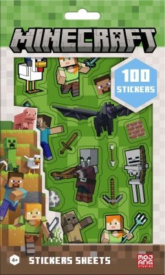 Zestaw naklejek Minecraft  92 szt.MC00039