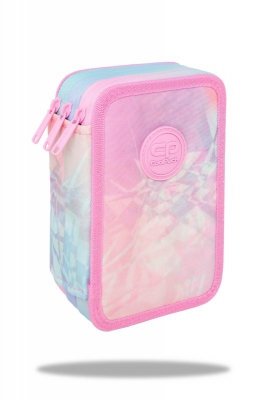 Piórnik potrójny z wyposażeniem Coolpack Jumper 3 Tie Dye