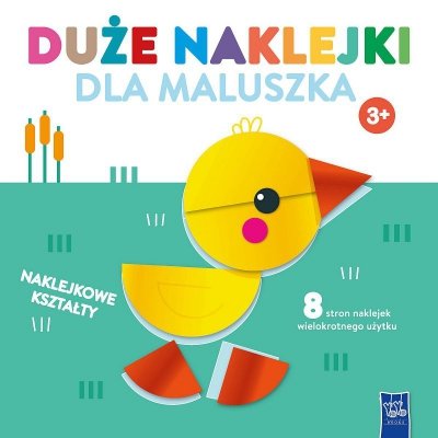 Duże naklejki dla maluszka. Kaczuszka 3+