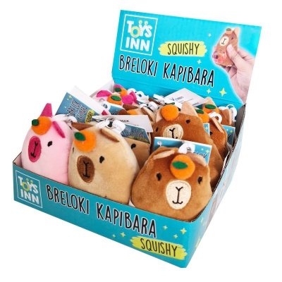 Brelok Kapibara ToysInn Squishy 1szt. mix