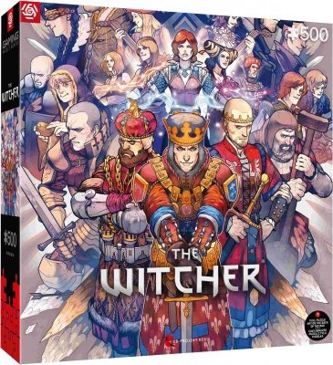 Puzzle 500 Gaming The Witcher Northern Realms