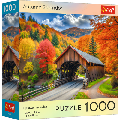 Puzzle 1000 USA Collection: Autumn Splendor