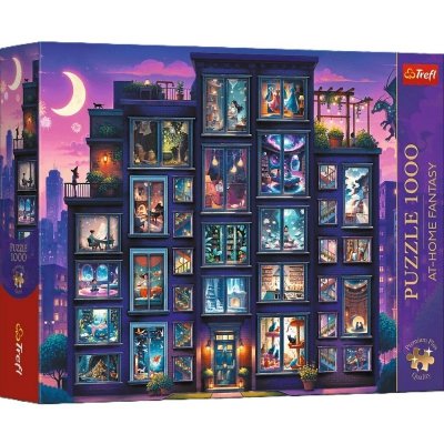 Puzzle 1000 Trefl Premium Plus - At-Home Fantasy: Noc pełna opowieści 12133