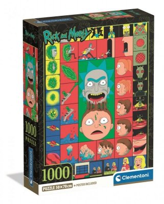 Puzzle 1000 Compact Rick and Morty 37512