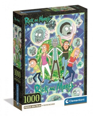 Puzzle 1000 Compact Rick and Morty 37510