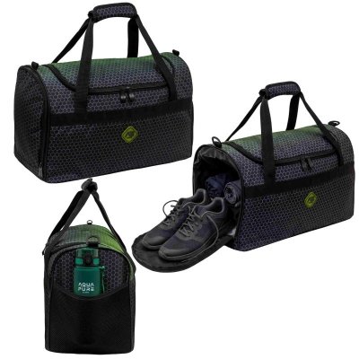 Torba sportowa Abag Hexagon Green Ombre