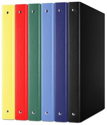 Segregator A4 4R 20mm okl.-PP żółty, Donau