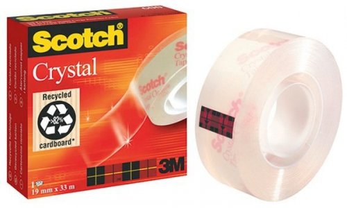 Taśma 19x33 Crystal 600 Scotch 3M