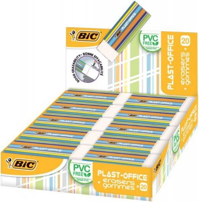 Gumka do ścierania ołówka Plast-Office 927867, BiC