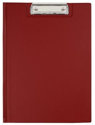 Teczka z klipsem A4 bordo PVC KH-04 05, Biurfol