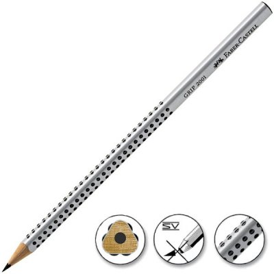Ołówek Grip 2001 2B, Faber-Castell