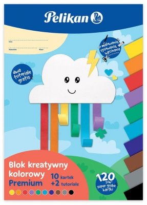 Blok kreatywny A4 kolorowy Premium, Herlitz